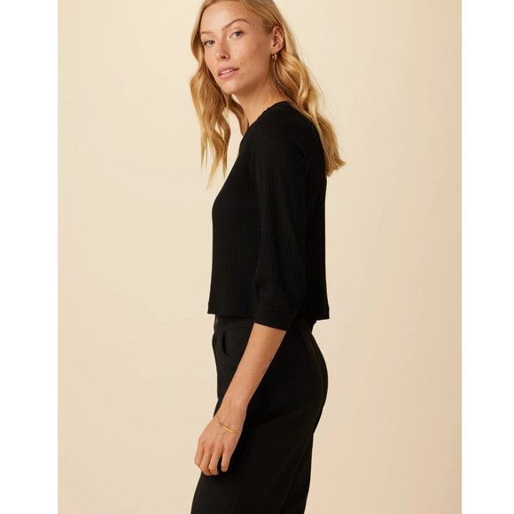 Amour Vert Dia Paris Rib Top NWT - Picture 2 of 7